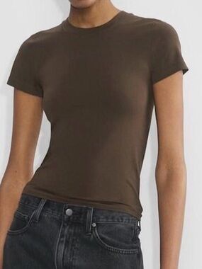 Aritzia Brown Sleeveless Tank Top